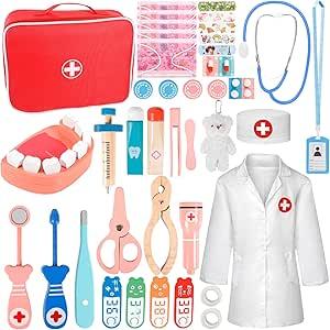 Bekijk leuke cadeautip : AOUVT Kinderdokterkoffer speelgoed